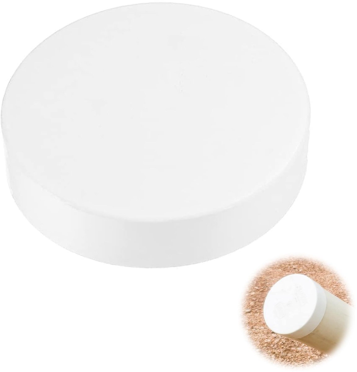 Dailygoods - Afdekking voor Afvoerbuis Ø 125 mm van PVC