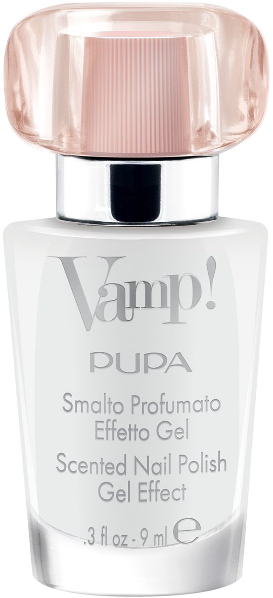 Pupa Vamp! Nagellak - Delicate White 101 - Wit