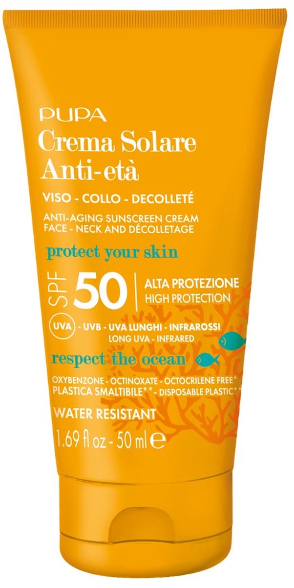 Pupa Milano - Anti-Aging Sunscreen Cream SPF 50 - 50 ml