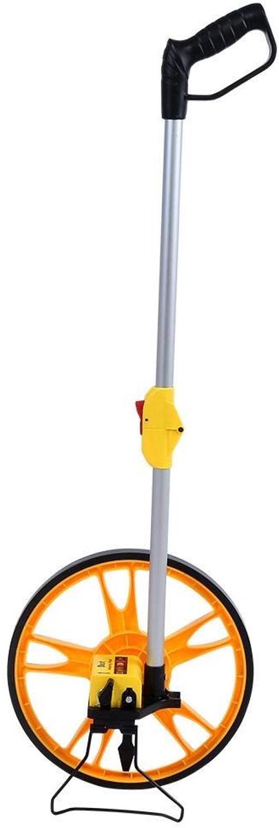 Dailygoods- Meetwiel Professioneel - Digitaal Display - Opvouwbaar - Antislip Wiel - Slijtvast TPR - Meetbereik 0-9999,9 m - Afstandsmeter