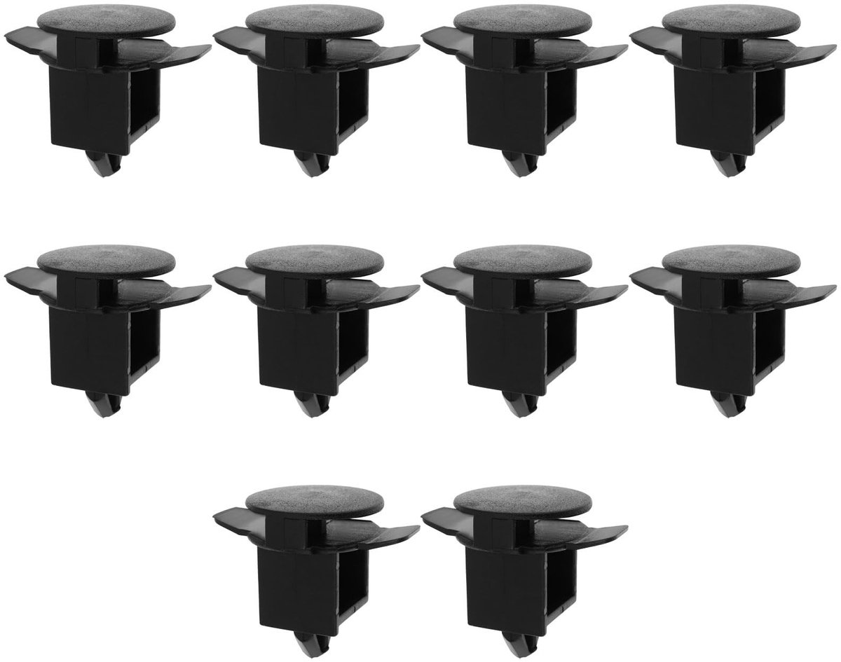 Dailygoods- Zijrok Trim Clips - 10 Stuks - Compatibel met Jeep Liberty 2002-2013 - Vervanging voor OE 55157070-AC - Bevestiging voor Zijbekleding - Duurzaam Nylon Materiaal - Trimclips