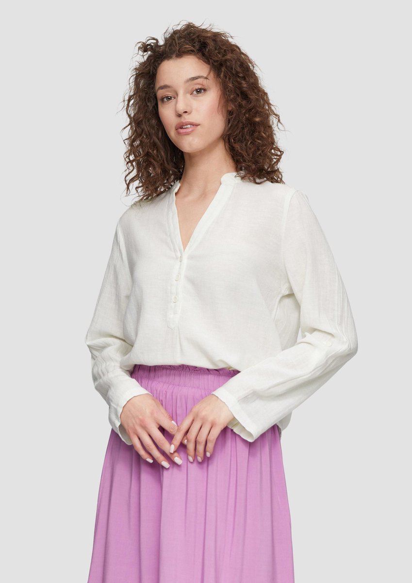 Qs Women-Bloes--0400 WHITE-Maat 36