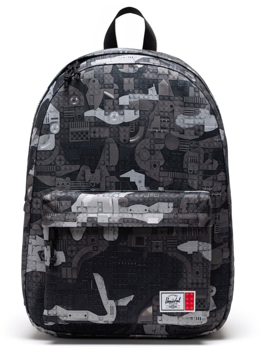 Herschel Supply Co. X LEGO Classic XL Rugzak School - 15.6 laptopvak - abstract bricks black