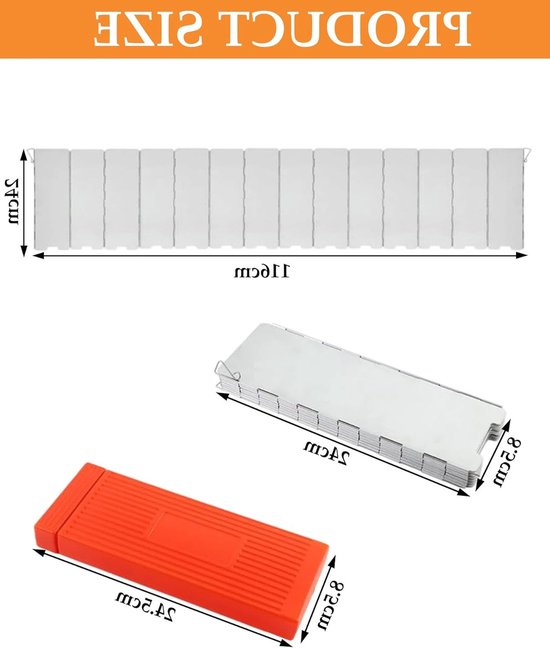 Windscherm voor Camping Kooktoestel met Opbergzak - 14 Platen, Lichtgewicht Aluminium, Ideaal voor Buiten koken — afbeelding 2