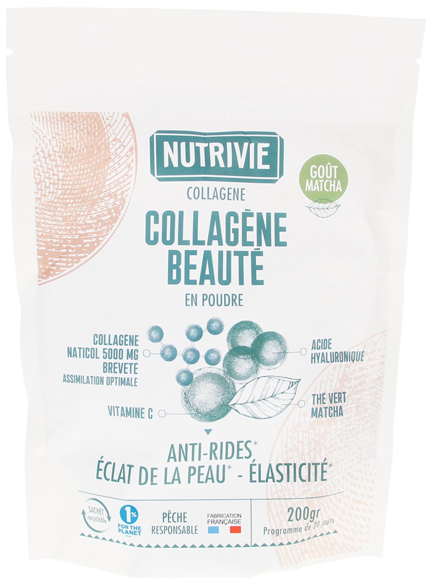 Nutrivie Collageen Schoonheidspoeder 200 g