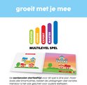 Boekje met oplossingen voor het spel 'Stapel Dorp'. Verschillende niveaus: starter, junior, expert, master.
