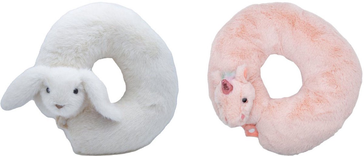 Cute since 1999 - Nekkussen Bundel - Eenhoorn Nekkussen & Konijn Nekkussen Gordelhoes - Nekkussen voor Kind - Ultiem Comfort