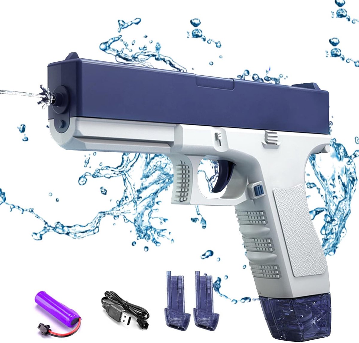 Elektrisch Waterpistool - Automatisch Waterpistool Voor Kinderen - Waterpistool - Buitenspeelgoed Voor De Zomer Cadeau