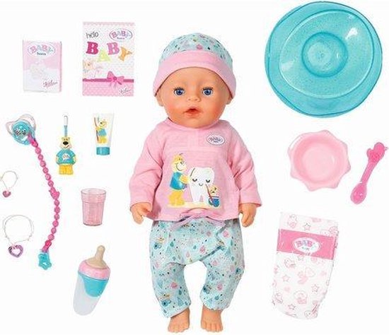Verbinding verbroken een keer begrijpen BABY born® Soft Touch Meisje - Interactieve Babypop - 43cm | bol.com