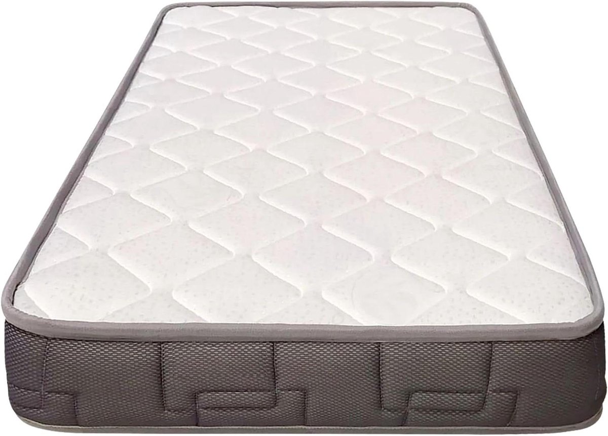Baby Matras - Ledikant Matras - Baby Slaapcomfort - Oeko-Tex Certificaat - 120x60 cm - Grijs