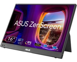 ASUS ZenScreen MB16FC - Portable USB-C Monitor - WUXGA 1920 x 1200 - 5ms - 75hz - 16 inch