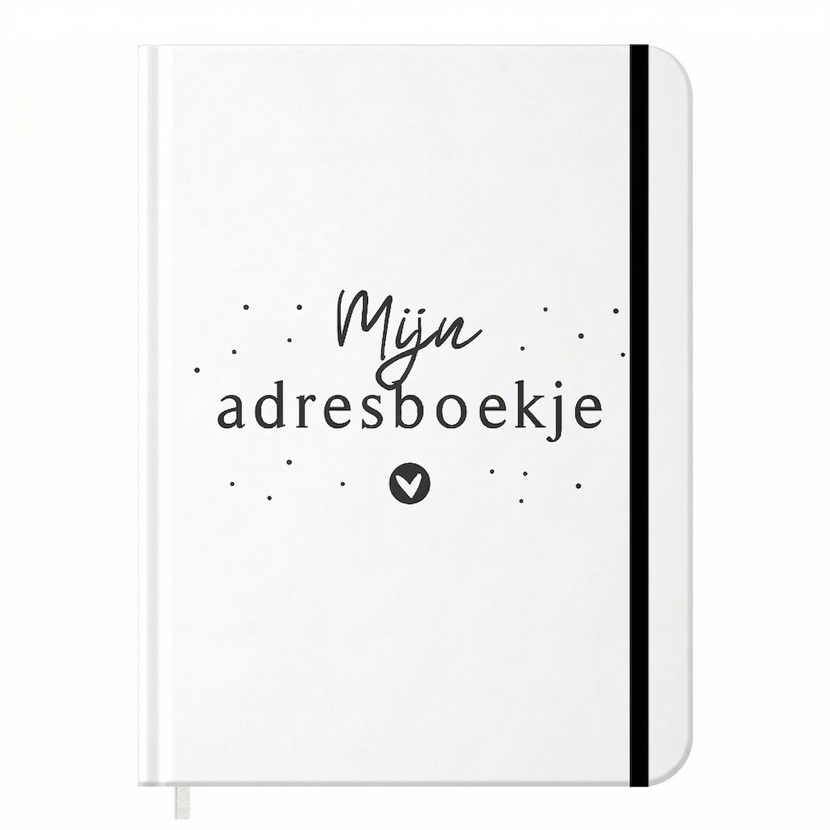 Fyllbooks - Mijn Adresboekje met Alfabet - Wachtwoorden - Hardcover - A5 Formaat