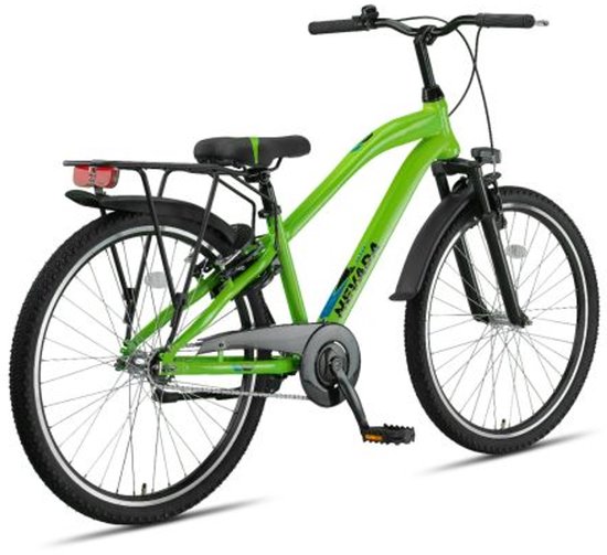 Altec Nevada - Jongensfiets 26 Inch - Kinderfiets voor 10 tot 14 Jaar - 140-155 cm - V-Brake + Terugtraprem - Neongroen van Altec — afbeelding 3
