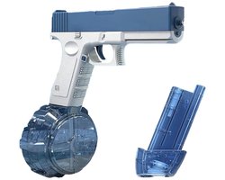 Astravon Elektrisch waterpistool - 2026 MODEL - 2 Magazijnen - Automatisch - Elektrisch - Waterspeelgoed - Waterblaster - Buitenspeelgoed - Zomerspeelgoed - Automatisch - Blauw - USB