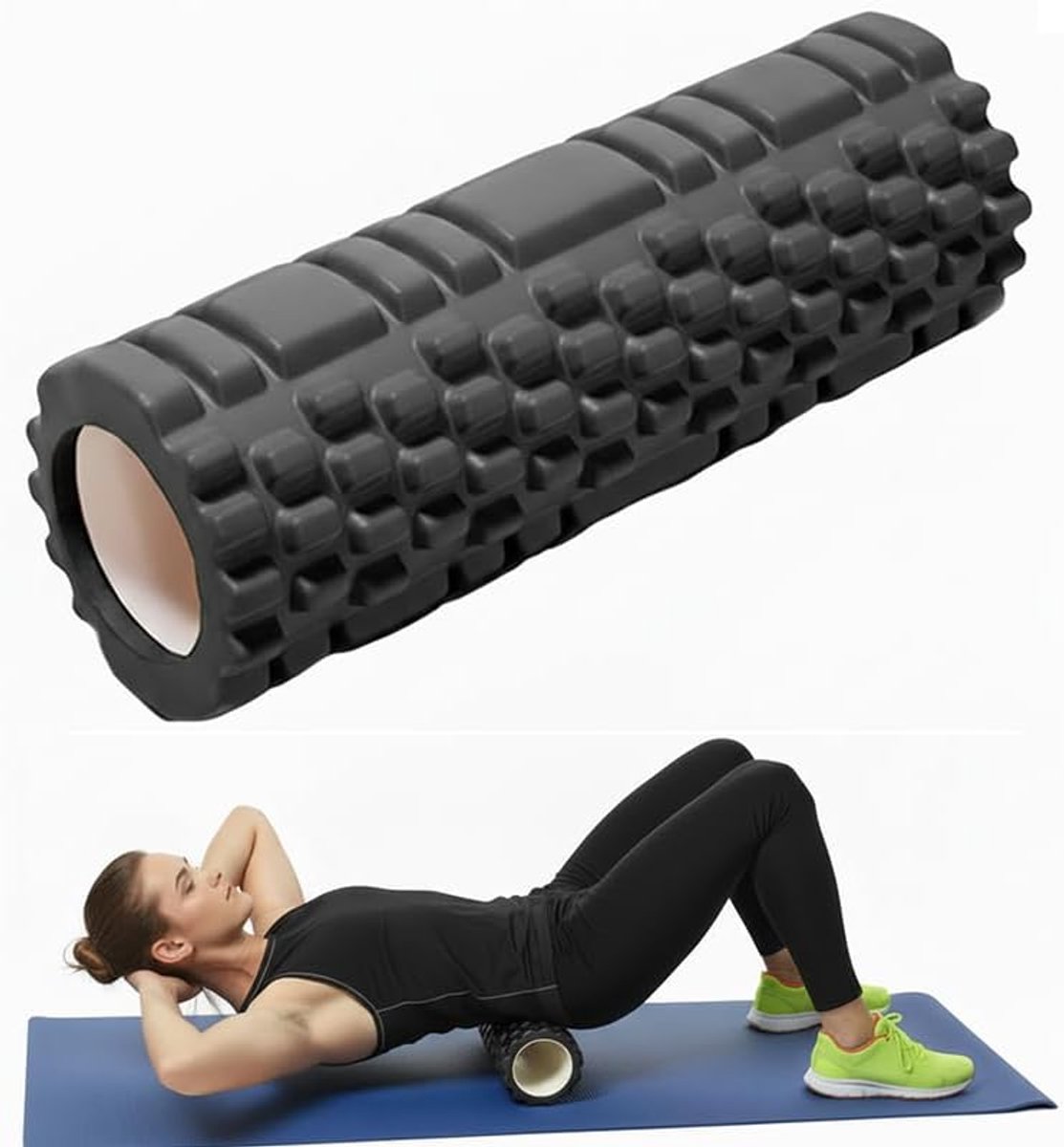Foam Roller - Schuimroller - schuimroller met 3D