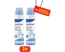 Molicare Skin Clean Reinigingsschuim - 2x400ml voordeelverpakking