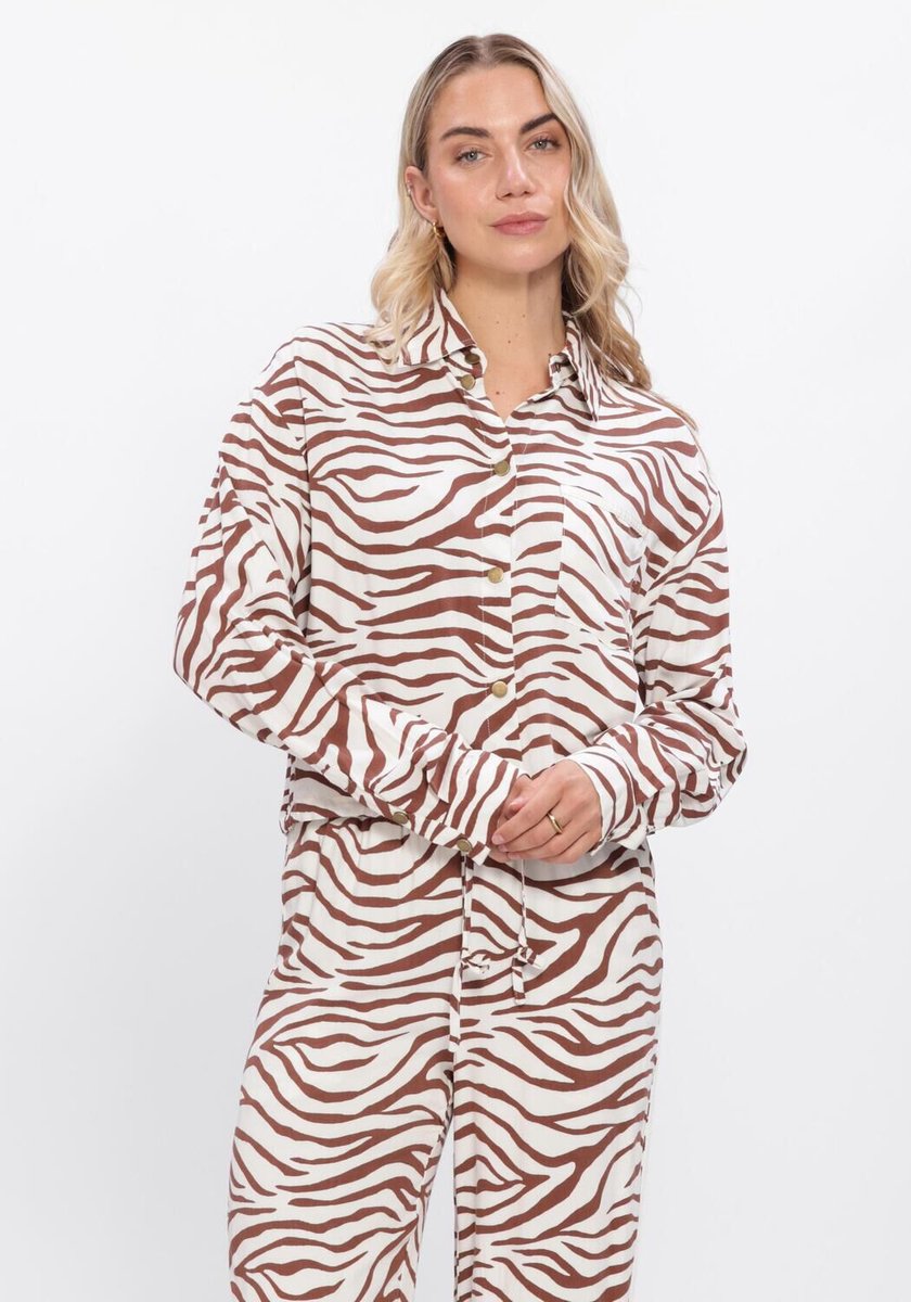 Ydence Blouse Nielie Dames - Jurken - Gebroken wit - Maat XXL