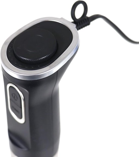 Staafmixer Set - Mixer Blender - Keuken Assistent - Dubbele RVS Bladen - 600 ml - Zwart — afbeelding 5