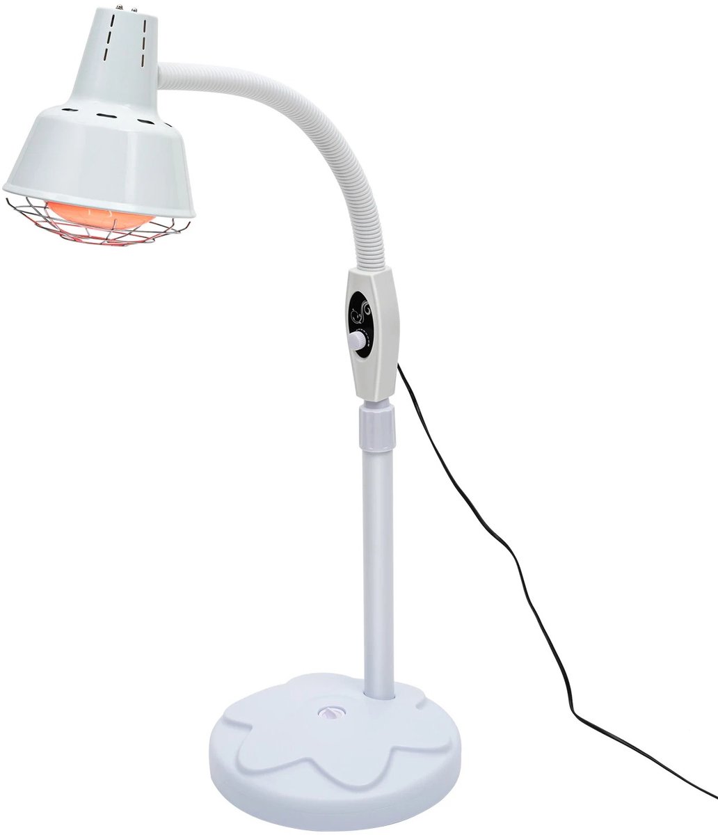 Lifero Infrarood Lamp - Warmtelamp - Spierherstel & Pijnverlichting - Rood Licht Therapie - Infraroodlamp - 275W - 124-157 cm