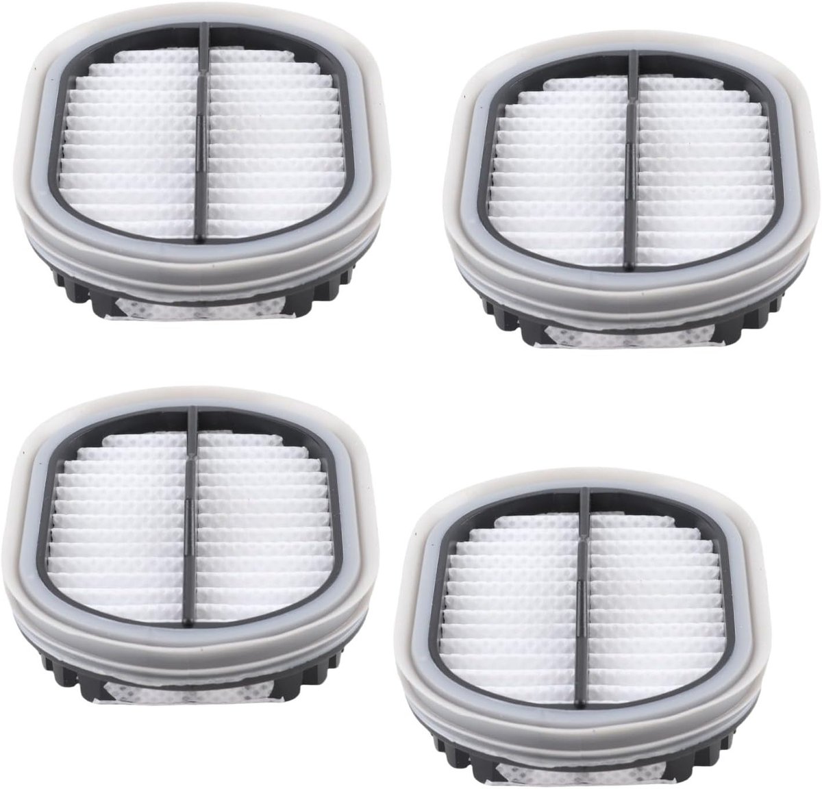 Hoge Efficiëntie Stofzuigerfilter Set, 4 Stuks Partikelfilters voor Stofzuigers, Geschikt voor Tineco Slim en Floor One S5 COMBO, Ideaal voor Allergieën en Huishoudelijk Gebruik