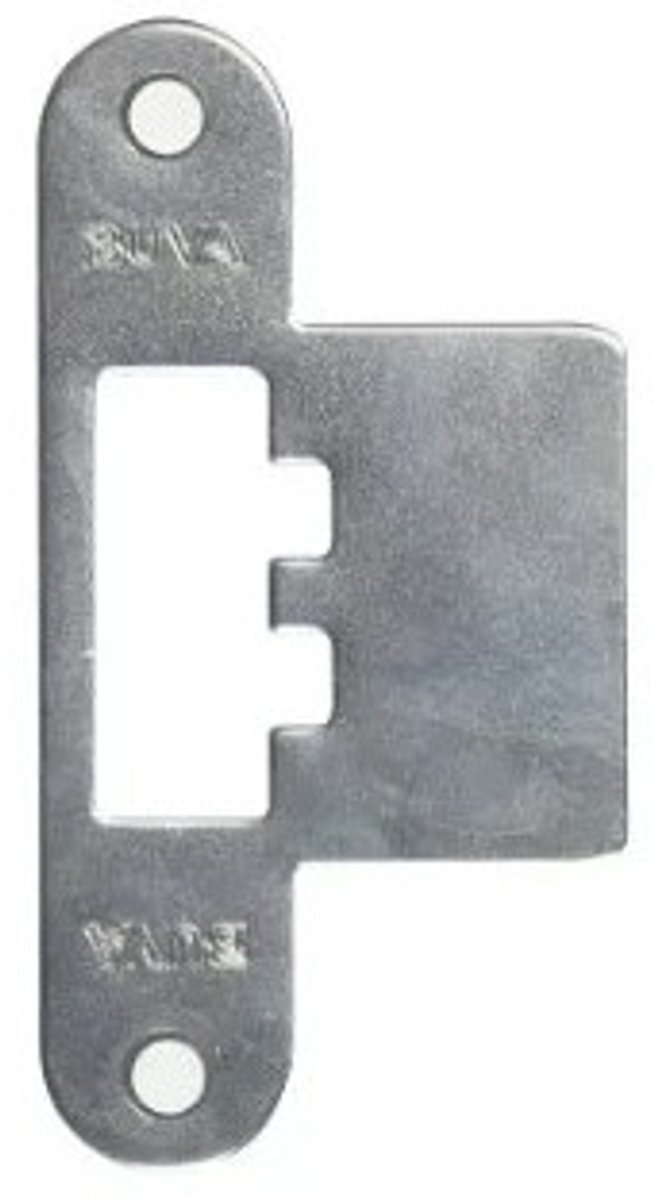Buva Sluitplaat Rvs Midline+ Lange Lip 57mm