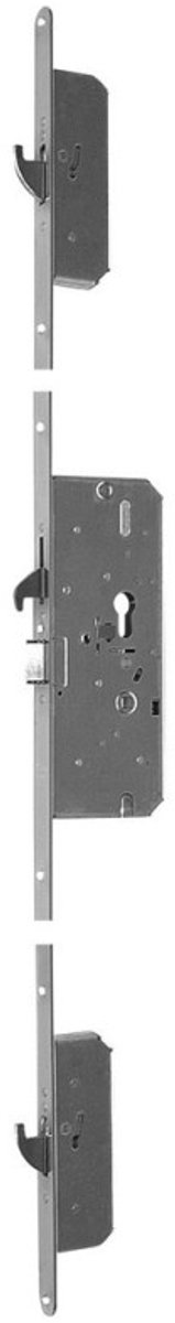 Nemef Meerpuntssluiting 4917/86-65U Anti-Paniek Senior - Krukbediend - DM 65 - PC 72 - 24x1700mm - D1+D4 - SKG***