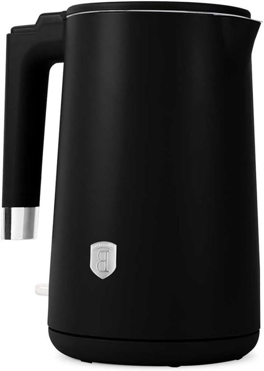 Waterkoker - Dubbelwandige ketel - Snel water koken - Koel oppervlak design - 17 Liter - Zwart