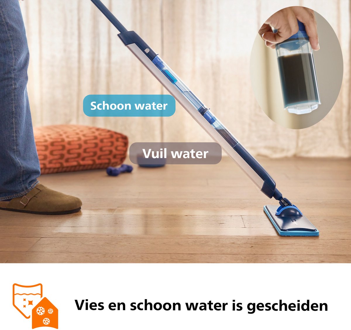 Philips Philips OneUp 5000 Dweilreiniger - afbeelding 4