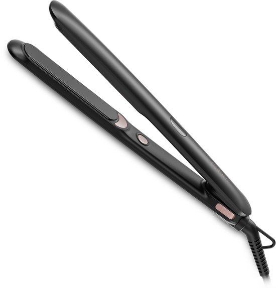 Carmen CST2510B - Stijltang - 11 warmtestanden - Extra lange platen - Krultang - Keramische coating - LED display - Zwevende platen