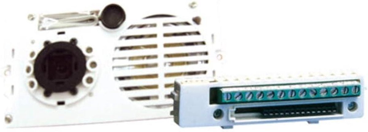 Audio Video Eenheid - Intercom Systeem - Toegangscontrole Huis - 2-Draads Installatie - 1 Stuk - Wit