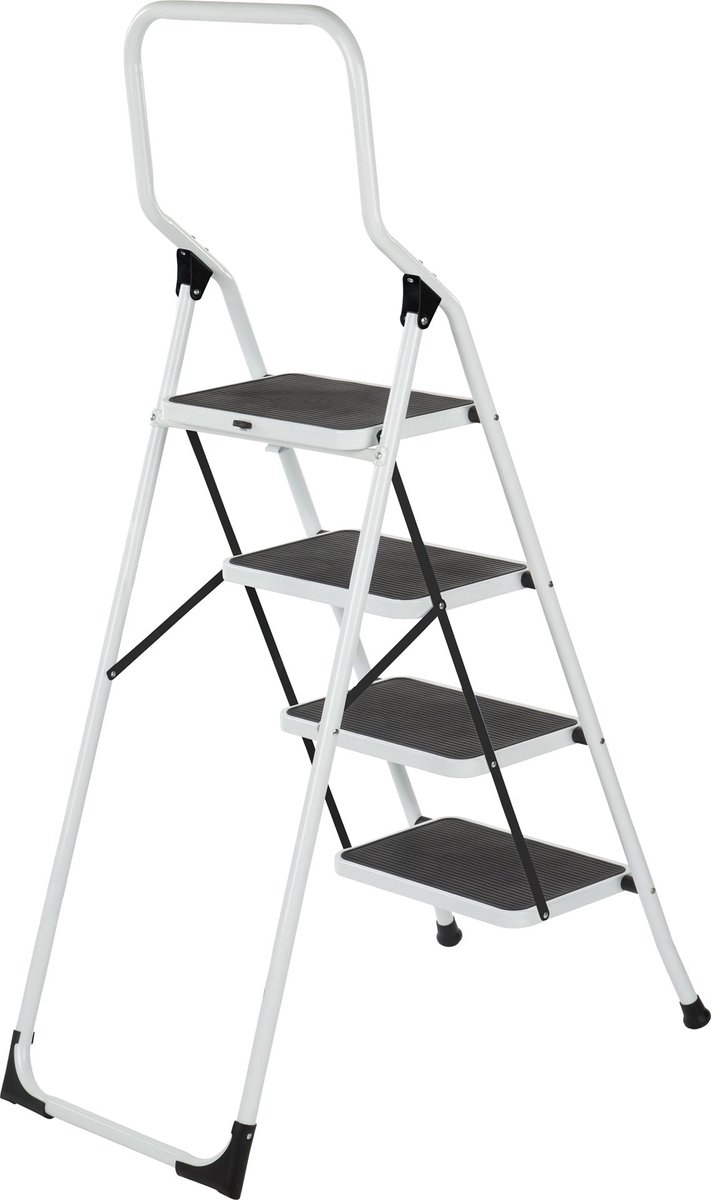 Trapladder Big Step met brede treden - 4 treden – foto 5