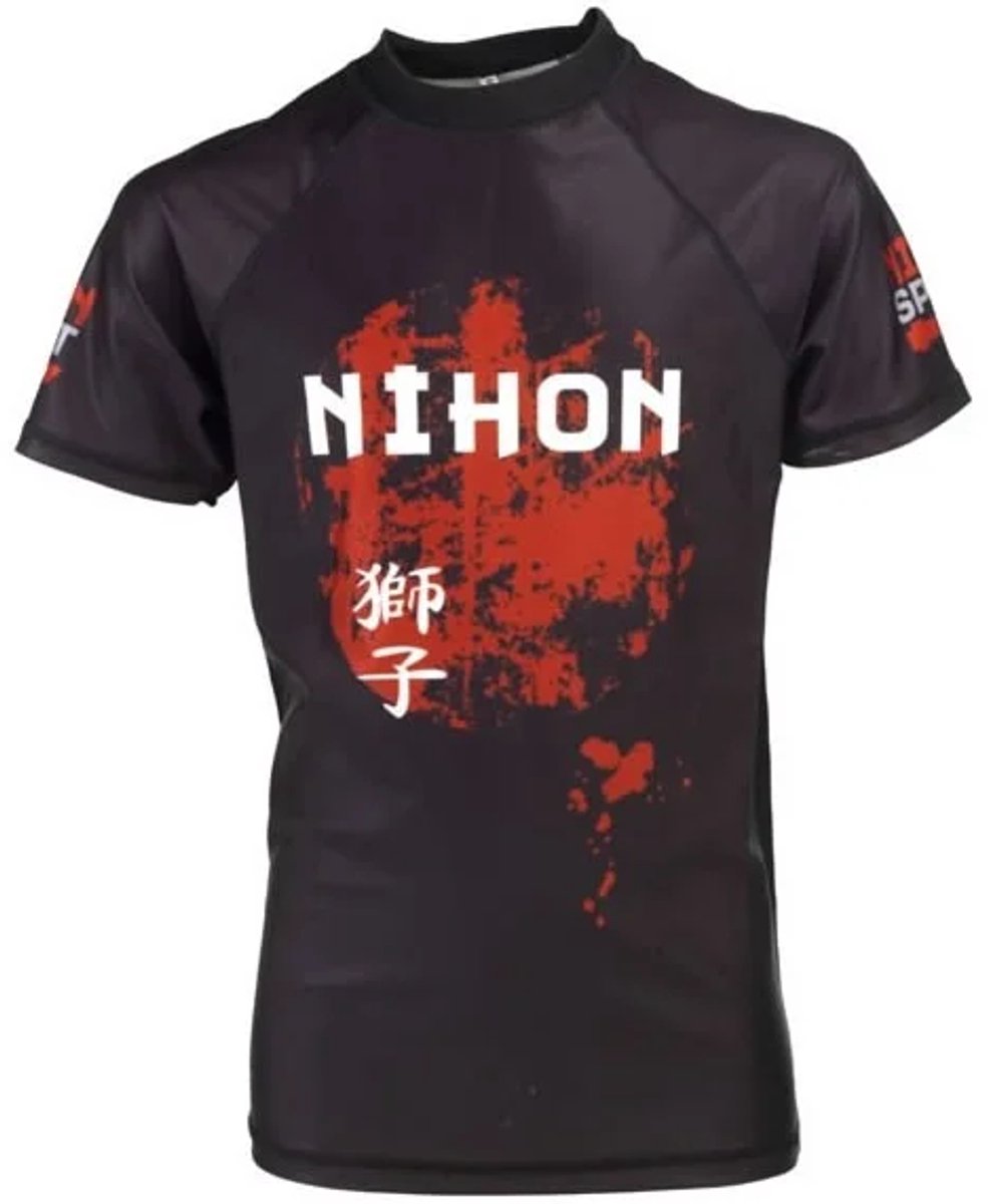 Nihon Rashguard Tora Op = OP (Maat: XL)
