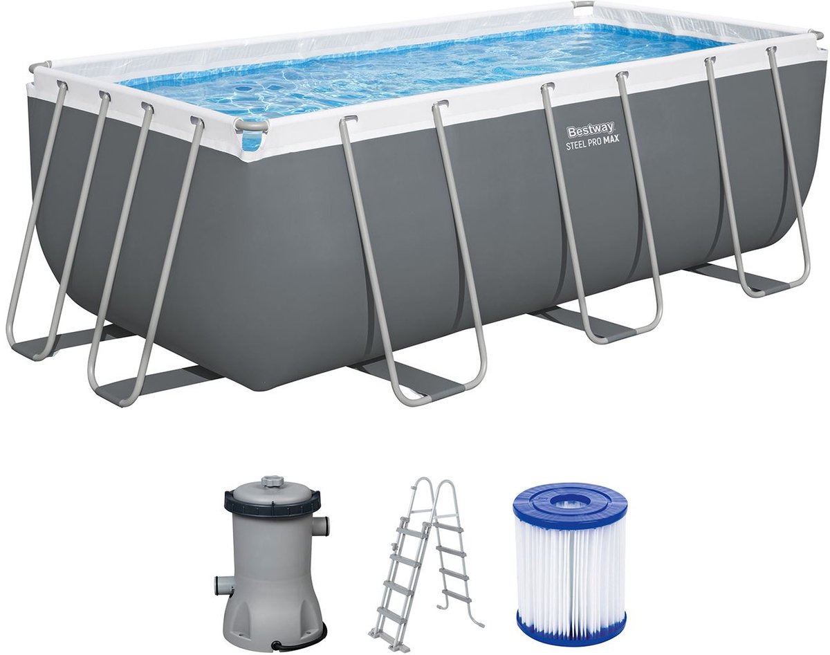 Bestway Steel Pro MAX pool set - 412 x 201 x 122 cm