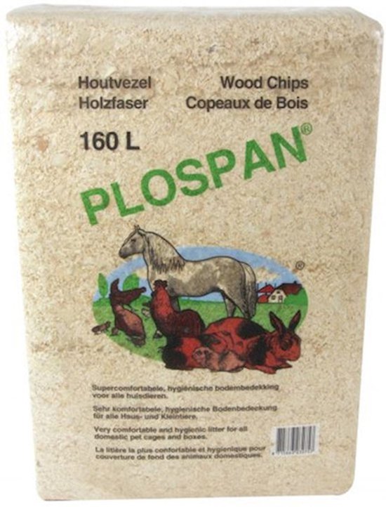 Plospan - Classic Houtvezel - Bodembedekking - 160 L