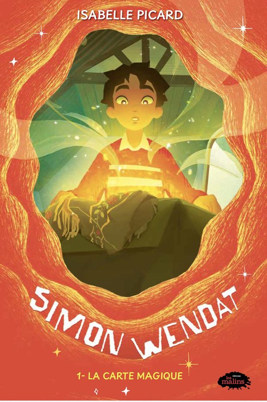 Simon Wendat 1 - Simon Wendat, 1- La carte magique - cover