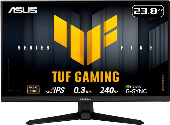 ASUS TUF Gaming VG249QM5A FHD Gaming Monitor 240Hz 24 Inch - ASUS Europe - €143,50