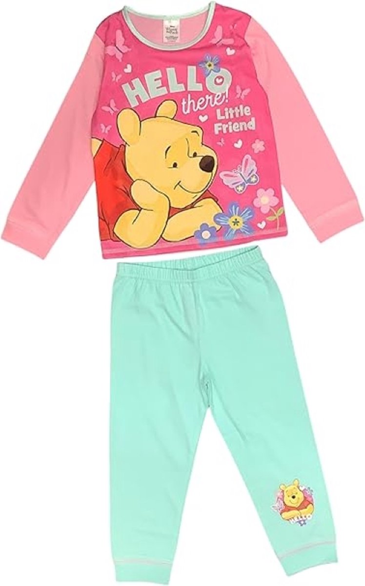 Disney Winnie the Pooh Pyjama - Roze - Meisjespyjama multi colour
