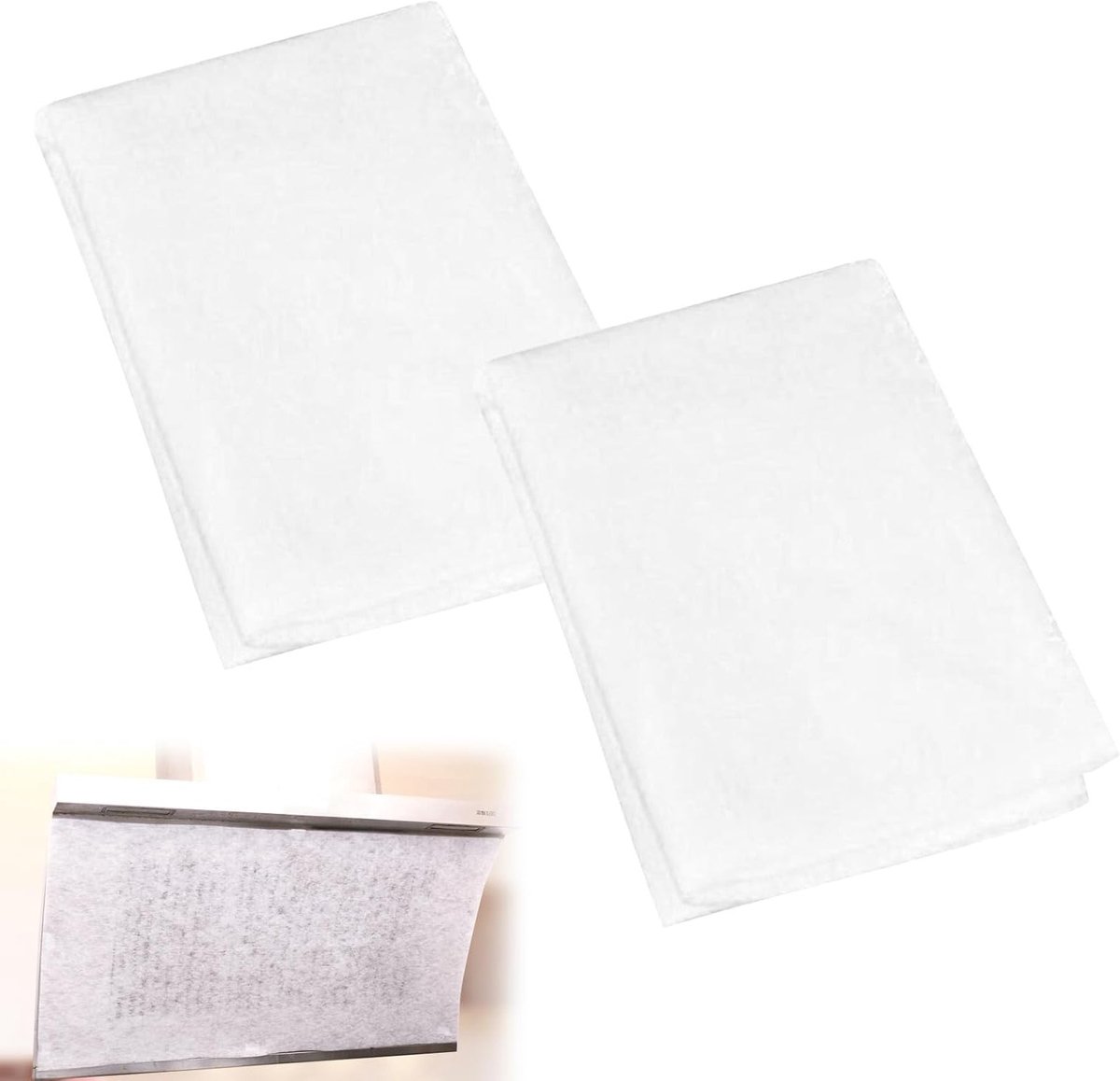 Microfilter voor afzuigkap, vervangbaar vetfilter, op maat te knippen, luchtreiniger, vetafscheider, platte filtermat, 45 x