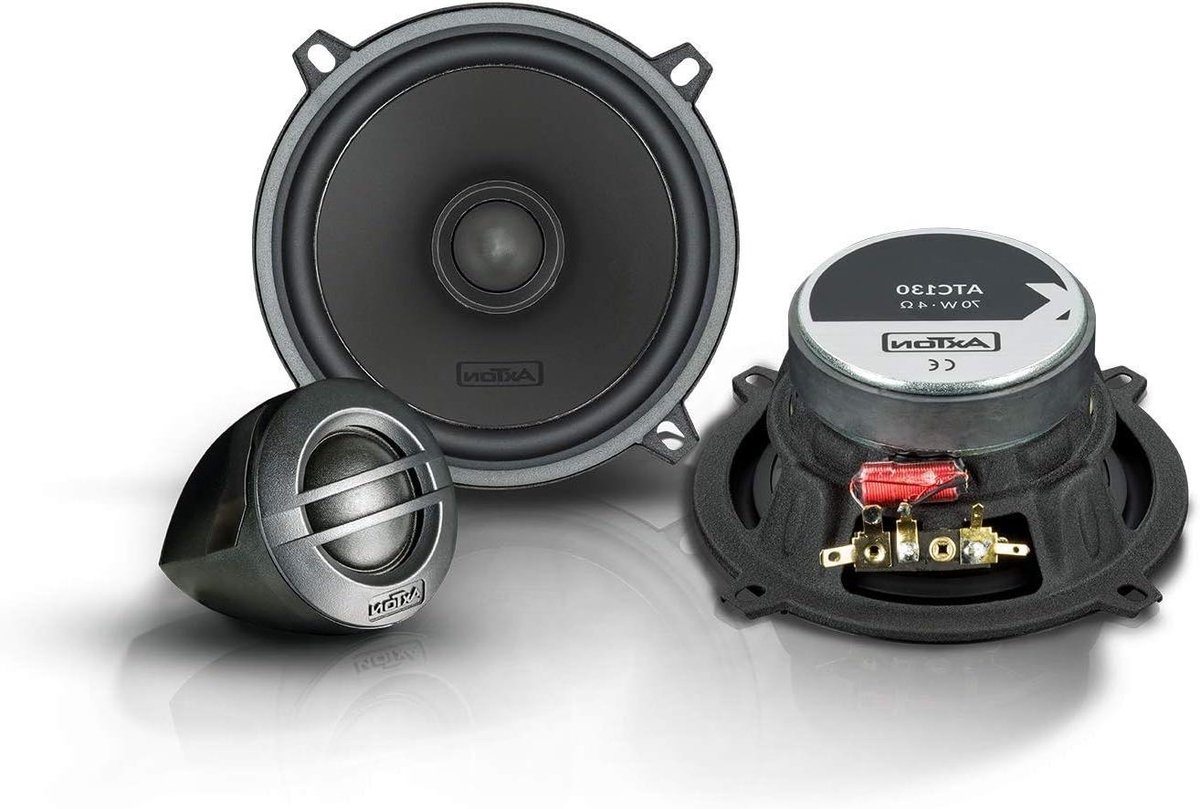 Autoluidsprekers - Composysteem - Auto audio - Precisie vervaardigd - 13 cm - Zwart