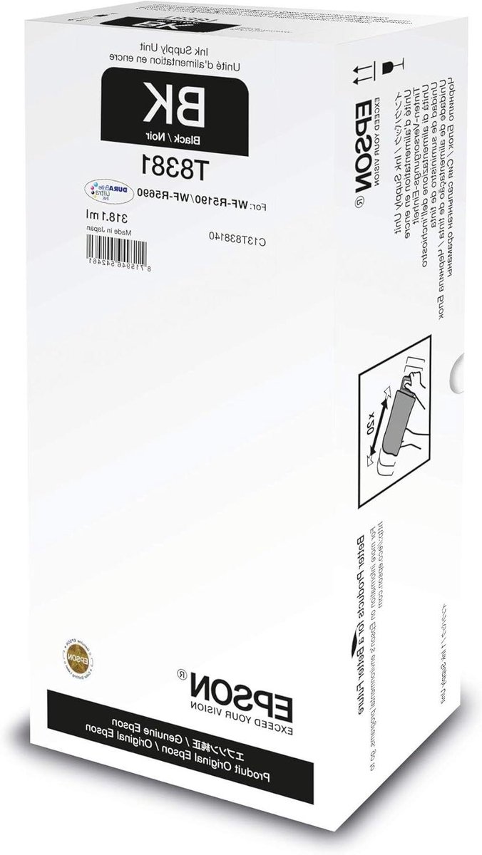 Inktcartridge - Zwarte Inkt - Documenten Printen - Originele Cartridge - 3181 ml - Zwart