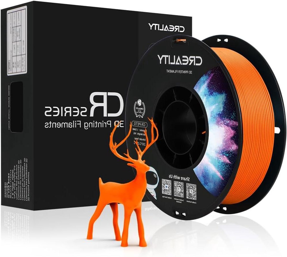 3D Printer Filament - PETG Draad - Objecten Printen - Hoge Maatnauwkeurigheid - 1.75 mm - Oranje