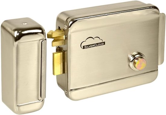 Video Intercom Systeem - Deurcamera Set - Toegangscontrole Huis - Elektrisch Mechanische Ontgrendeling - 7 Inch Display - Zilverkleurig van Merkloos — afbeelding 5