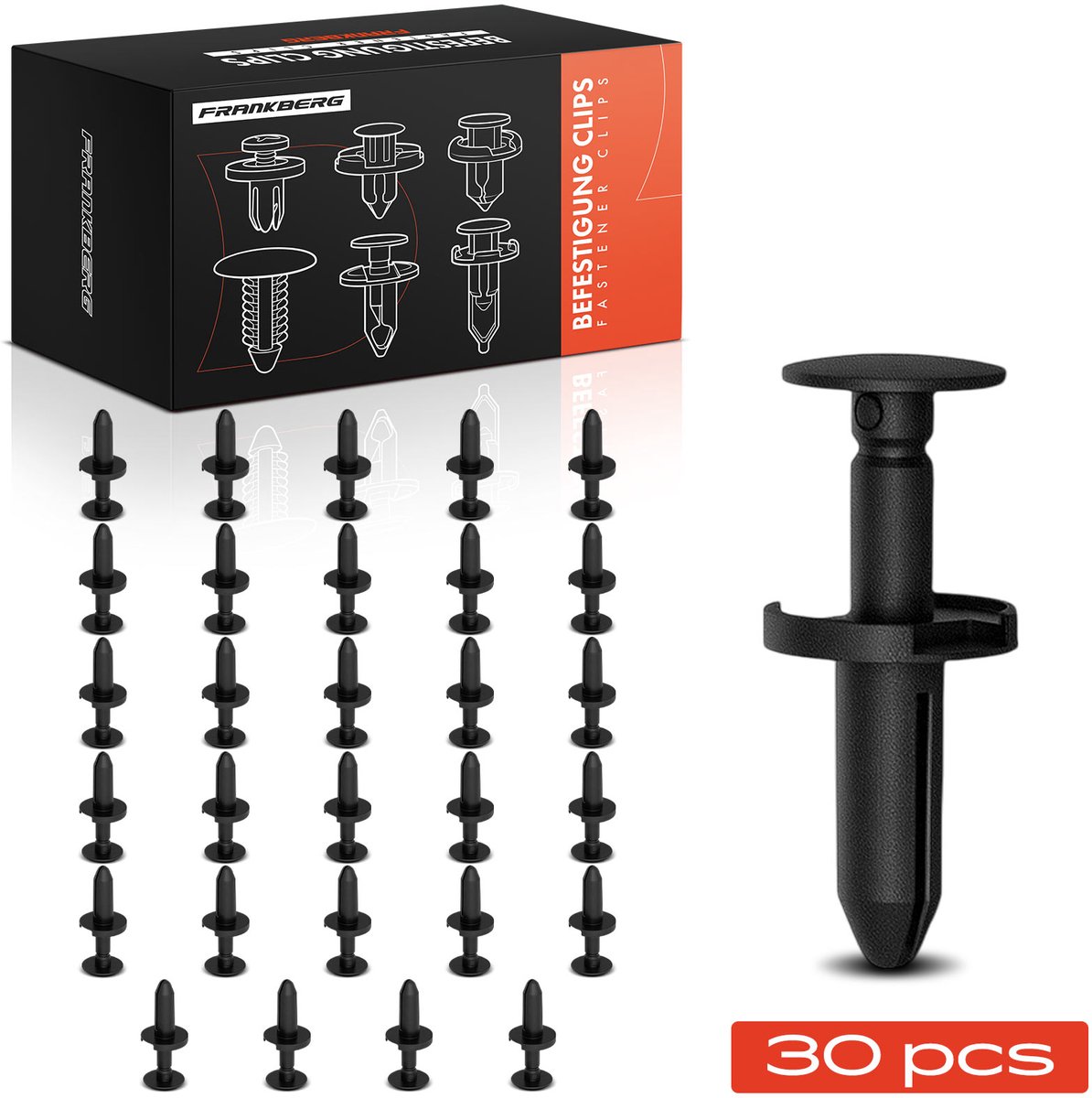 Frankberg 30x Bevestigingsclips voor Chrysler 300 LE LX Dodge Jeep