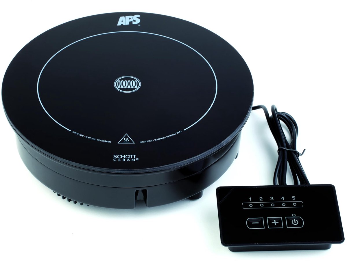 Inductiekookplaat ø24 cm - 900 watt
