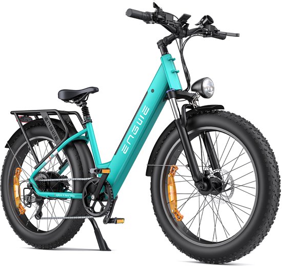 Elektrische fatbike 26 inch ENGWE E26 ST 250W 70Nm 48V 16Ah 140 km actieradius Shimano 7 versnellingen
