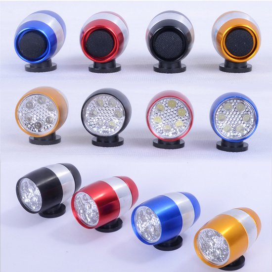 Oneay LED-veiligheidslampje voor de fiets, waterdicht signaallampje van aluminiumlegering voor de voorvork van een mountainbike, ultrahelder minilampje voor nachtelijke fietstochten. — afbeelding 5