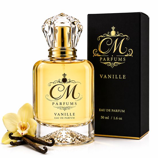 CM Parfums – Luxe Vanille Dames Parfum 100ML – Zoet & Warm – Langhoudend Eau de Parfum – Elegante Geur voor Vrouwen – Premium Cadeau voor Haar