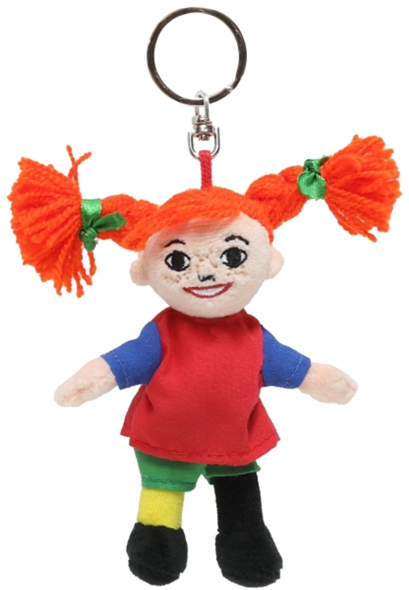 Kinderboeken Pippi sleutelhanger display 30 stuks - Pippi speelgoed.