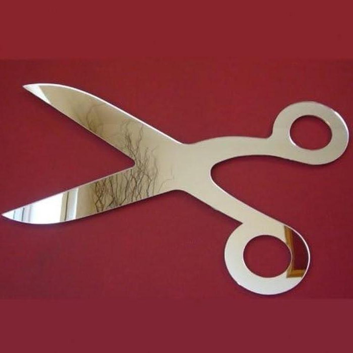 Spiegel Set - Wanddecoratie Spiegel - Woonkamer Aankleden - Uniek Vormgegeven - 35cm x 29cm - Zilver