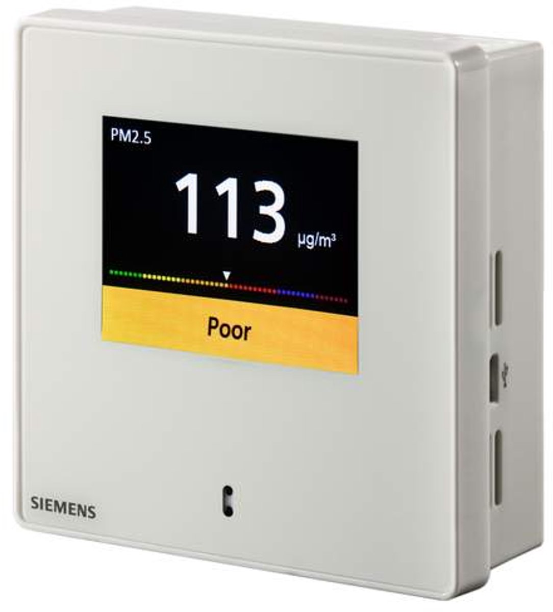 Siemens QSA2700D - fijnstofopnemer - met LCD 0-10V & Modbus - S55720-S458
